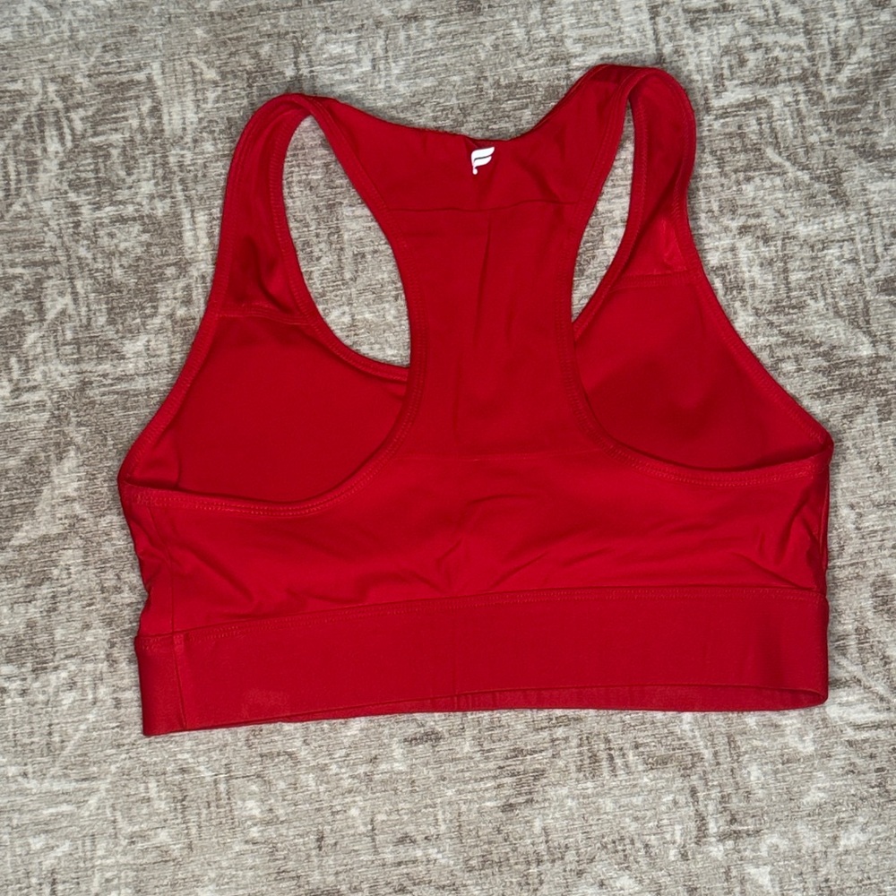 Fabletics Bold Red Sports Bra